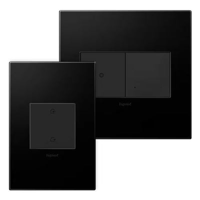 Adorne with Netatmo Smart Switch Starter Kit with Home/Away Rockerlight Switch - Graphite