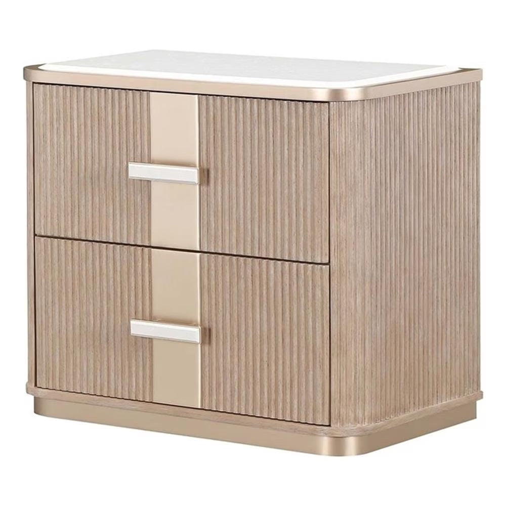 West Kensington 2-Drawer Nightstand - Sea Salt Caramel