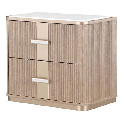 West Kensington 2-Drawer Nightstand - Sea Salt Caramel
