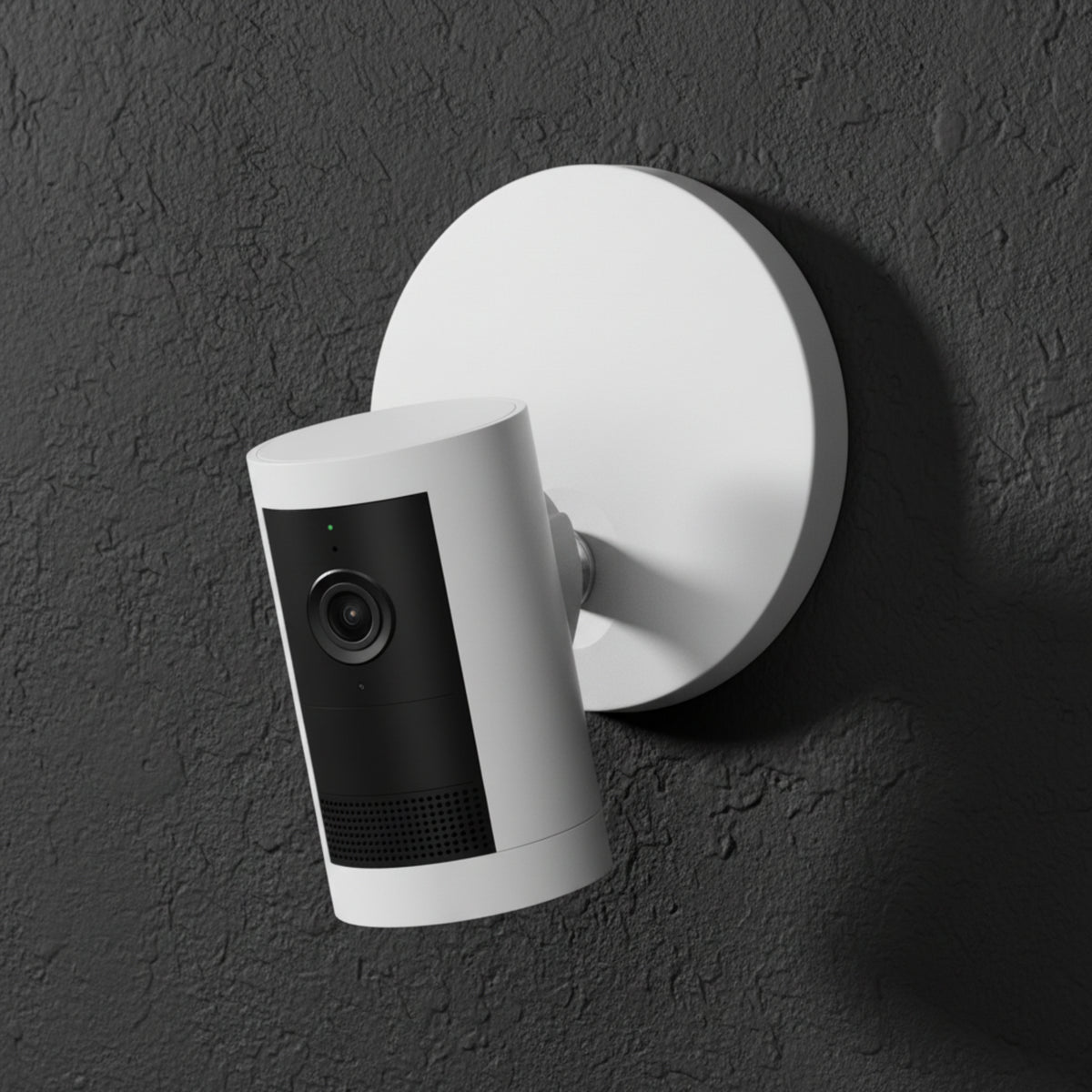 Outdoor Cam plus Hardwired Power over Ethernet with Wide-Angle 2K Video, Color Night Vision Smart Security Camera, White