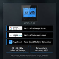 2024 New Smart Thermostat Tuya Wifi Temperature Controller Electric Floor Heating Plumbing LCD Display for Alice Alexagooglehome — Results & Stats