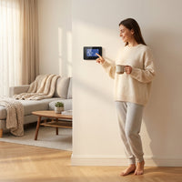 2024 New Smart Thermostat Tuya Wifi Temperature Controller Electric Floor Heating Plumbing LCD Display for Alice Alexagooglehome — Lifestyle