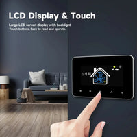 2024 New Smart Thermostat Tuya Wifi Temperature Controller Electric Floor Heating Plumbing LCD Display for Alice Alexagooglehome