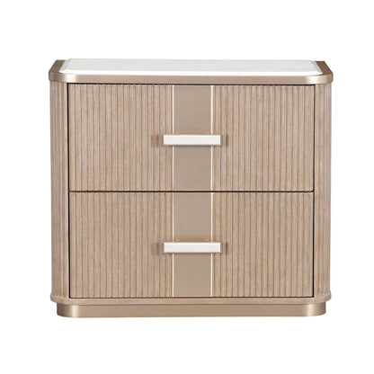 West Kensington 2-Drawer Nightstand - Sea Salt Caramel