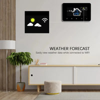 2024 New Smart Thermostat Tuya Wifi Temperature Controller Electric Floor Heating Plumbing LCD Display for Alice Alexagooglehome