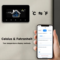 2024 New Smart Thermostat Tuya Wifi Temperature Controller Electric Floor Heating Plumbing LCD Display for Alice Alexagooglehome